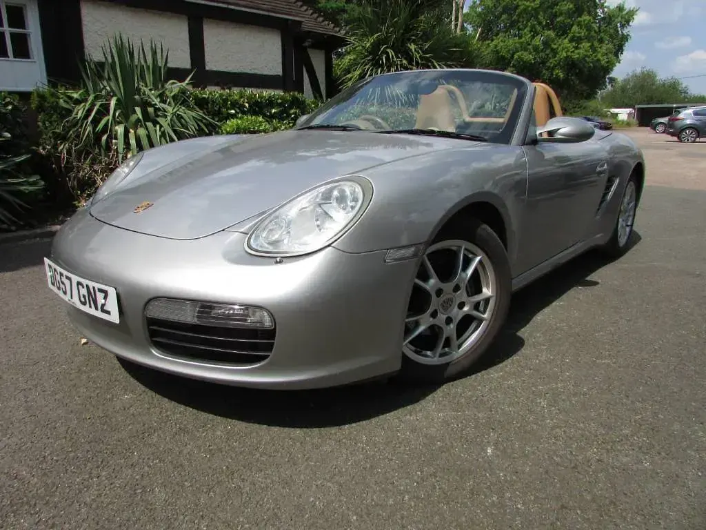 Used Porsche Boxster 245 HP (180 kW) 2007 Silver Cabriolet