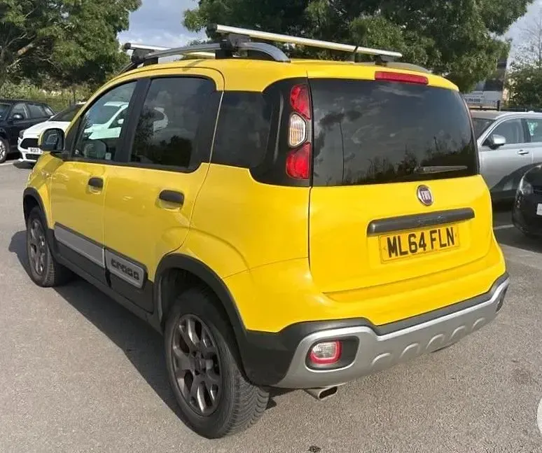Used Fiat Panda Cross Cross 2014 Yellow Hatchback