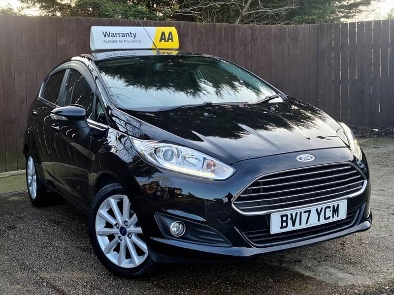 Used Ford Fiesta Titanium 2017 Black Hatchback