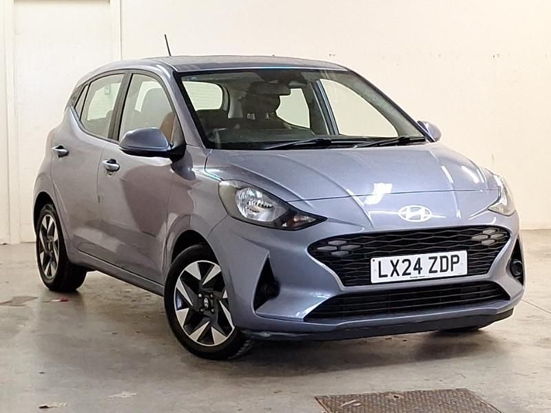 Used Hyundai i10 Advanced 84 HP (61 kW) 2024 Blue Hatchback