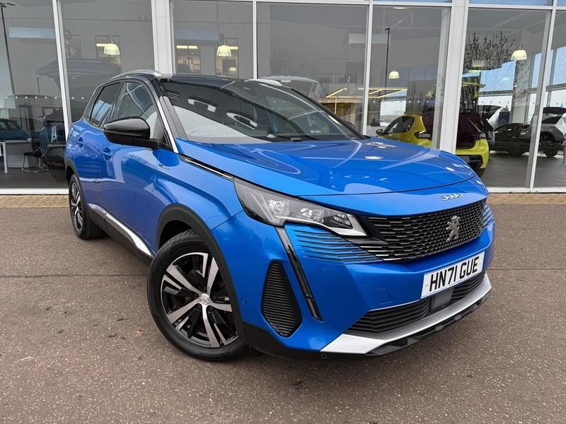Used Peugeot 3008 Premium 296 HP (217 kW) 2021 Blue Hatchback