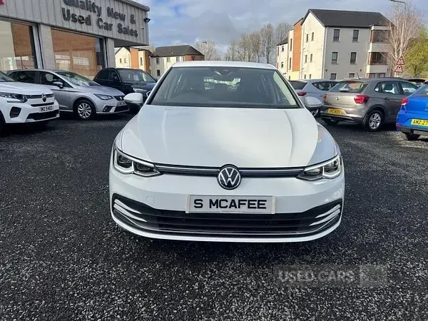 Used VW Golf VII Style 150 HP (110 kW) 2021 White Hatchback