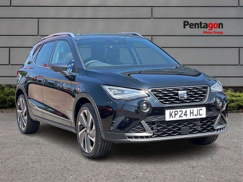 Black Used 2024 Seat Arona FR Sport SUV | £18,449 (A bit pricey) - Image 1/4