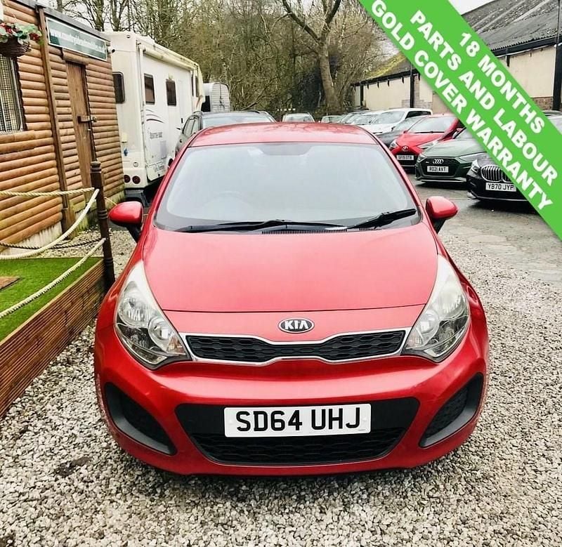 Used Kia Rio 84 HP (61 kW) 2015 Red Hatchback