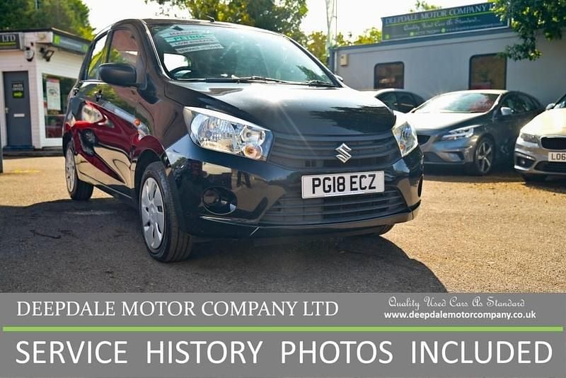 Black Used 2018 Suzuki Celerio Hatchback | £5,990 (Fair price) - Image 1/4