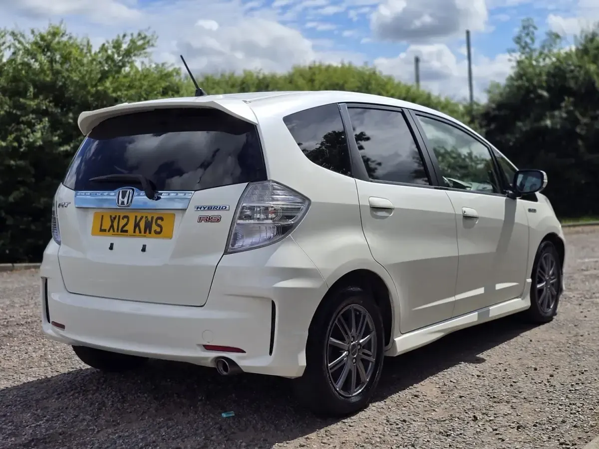 Used Honda Jazz Hybrid 2012 White Hatchback