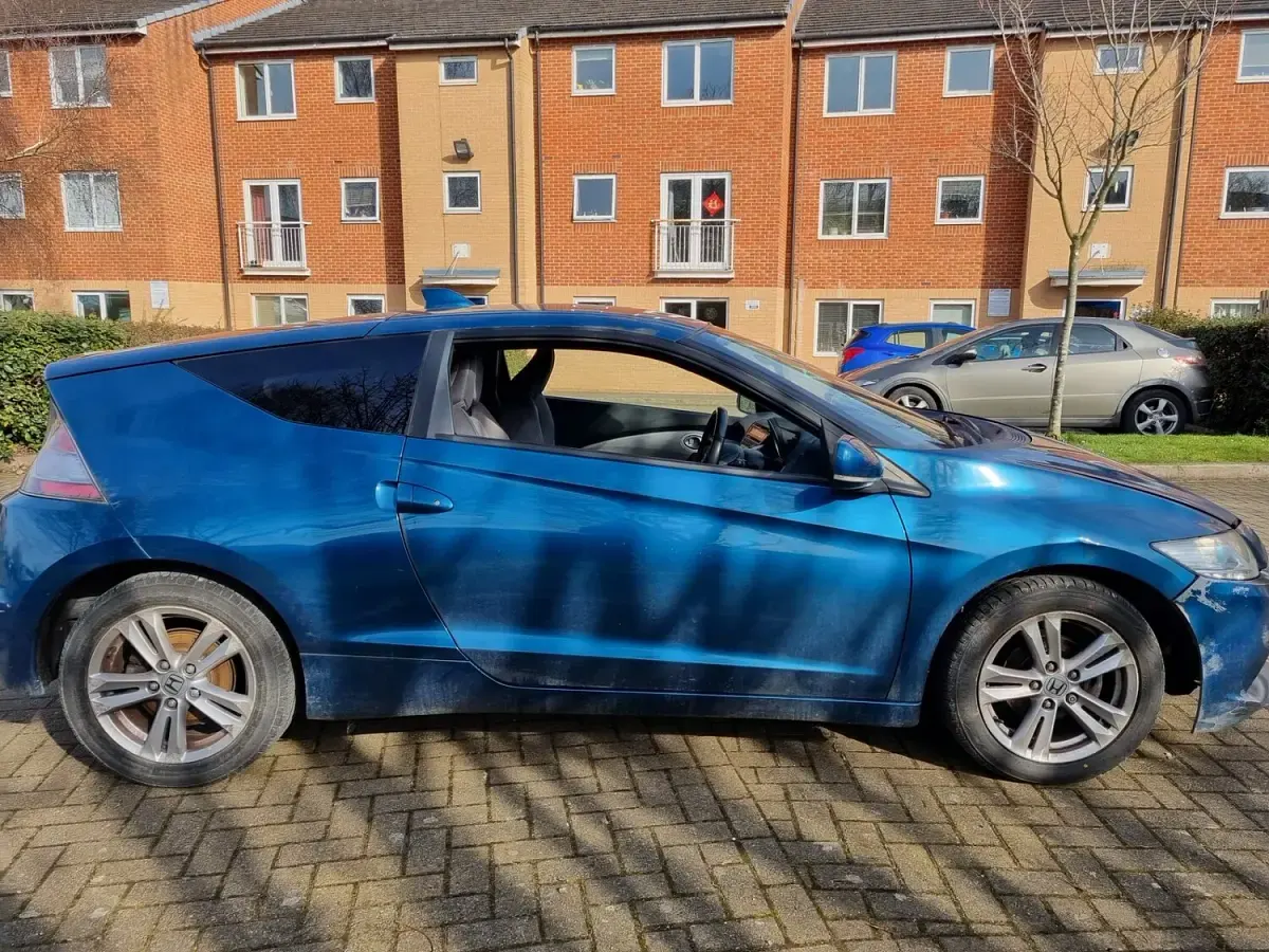 Used Honda CR-Z Hybrid 124 HP (91 kW) 2010 Blue Coupe