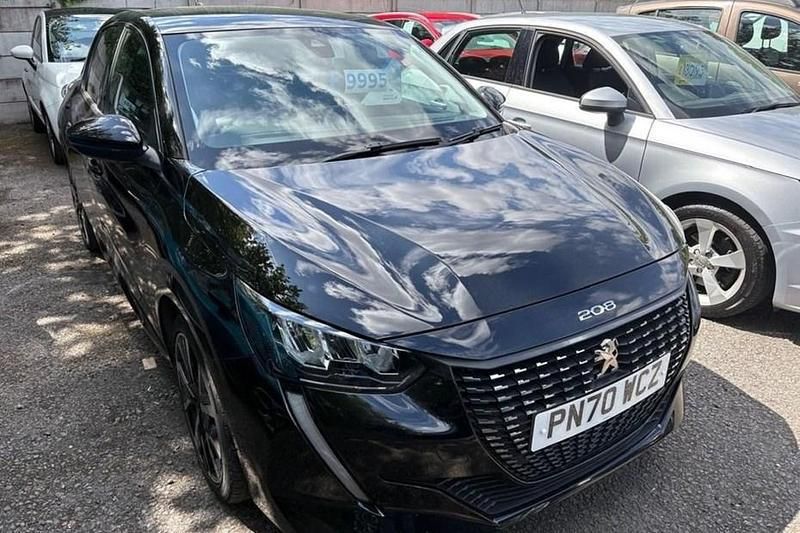 Black Used 2020 Peugeot 208 Allure Premium Hatchback | £9,990 (Fair price) - Image 1/1