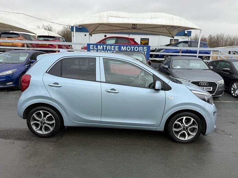 Used Kia Picanto 66 HP (48 kW) 2019 Blue Hatchback