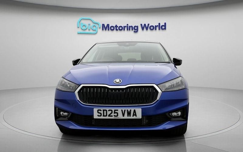 Used Skoda Fabia Design Edition 116 HP (85 kW) 2025 Blue Hatchback