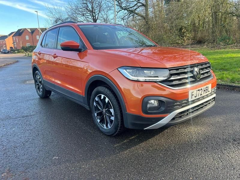 Used VW T-Cross SEL 110 HP (80 kW) 2025 Orange SUV