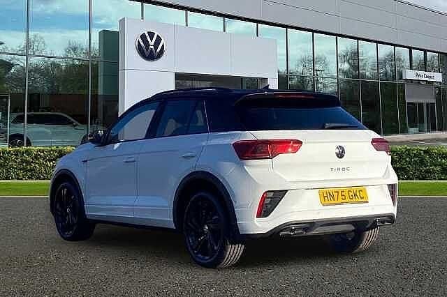New VW T-Roc Black Edition 150 HP (110 kW) 2025 White SUV