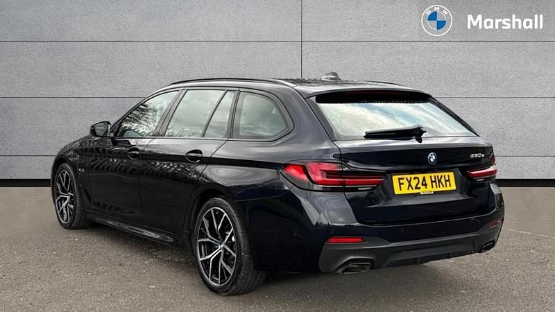 Used BMW 530e M Sport 292 HP (214 kW) 2024 Black Estate