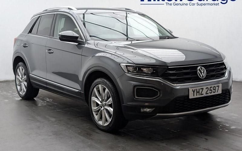 Grey Used 2021 VW T-Roc SEL SUV | £17,050 (Good price) - Image 1/4