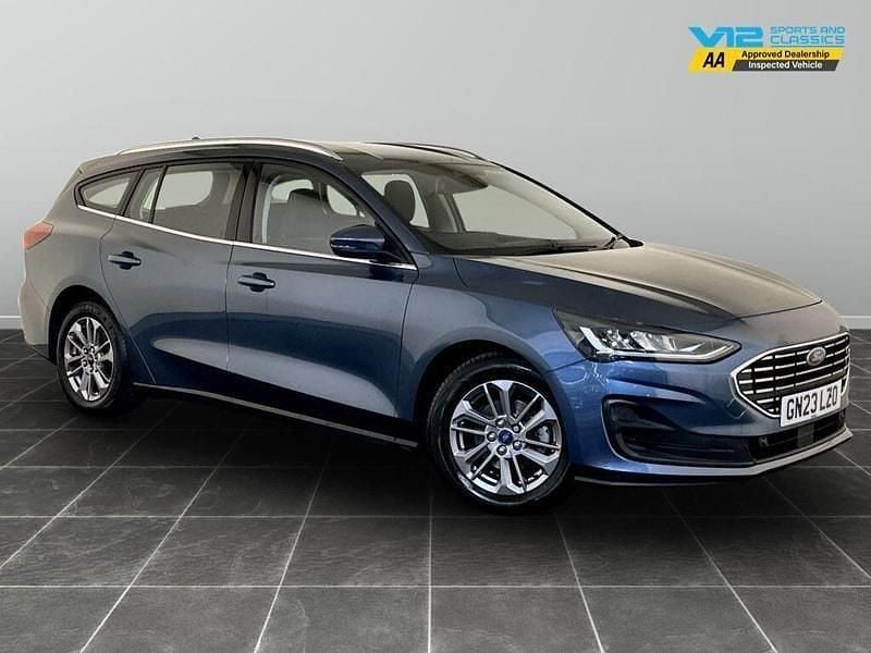 Blue Used 2023 Ford Focus Titanium Estate | £10,495 (Super price) - Image 1/2