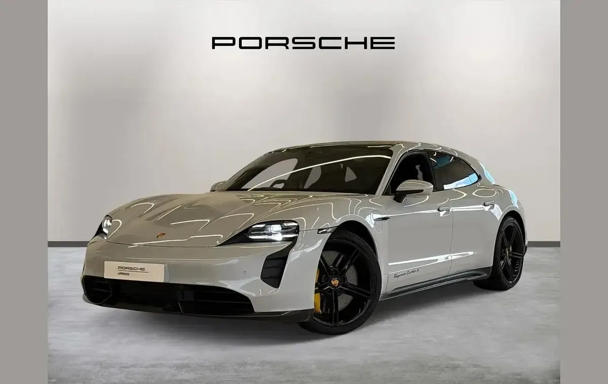 Usado Porsche Taycan 559 kW (761 CV) 2024 Gris Familiar