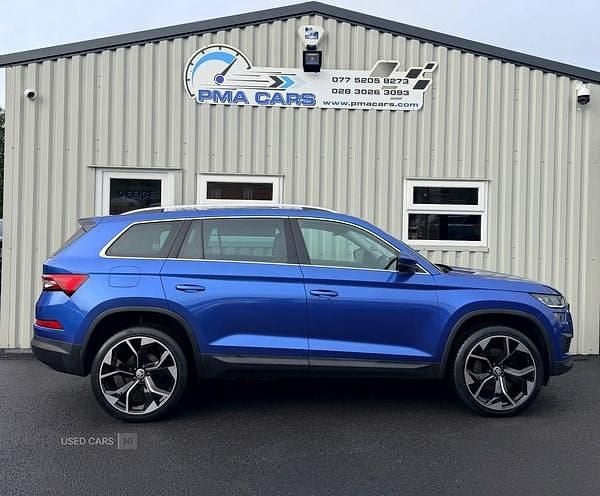 Used Skoda Kodiaq SE L Executive 150 HP (110 kW) 2022 Blue SUV