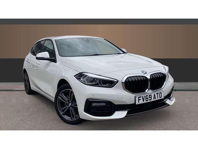 White Used 2019 BMW 118 Sport Line Hatchback | £17,072 (Fair price) - Image 1/4