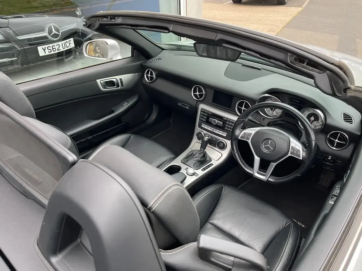 Used Mercedes SLK200 AMG 2013 Silver Cabriolet