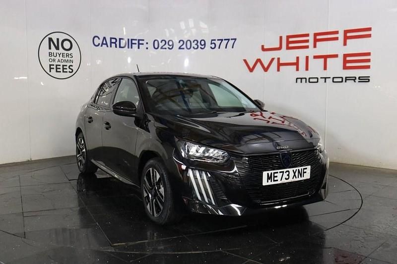 Used Peugeot e-208 Style 100 kW (136 HP) 2024 Black Hatchback