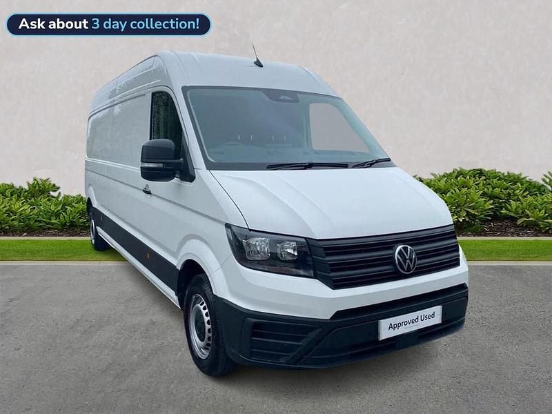 White Used 2024 VW Crafter Van | £30,232 (A bit pricey) - Image 1/2