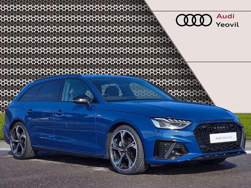 Blue Used 2023 Audi A4 Black Edition Estate | £30,500 (Expensive) - Image 1/4