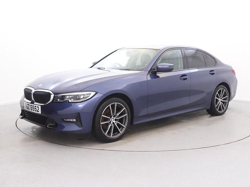 Used BMW 320 Sport Line 184 HP (135 kW) 2021 Blue Sedan