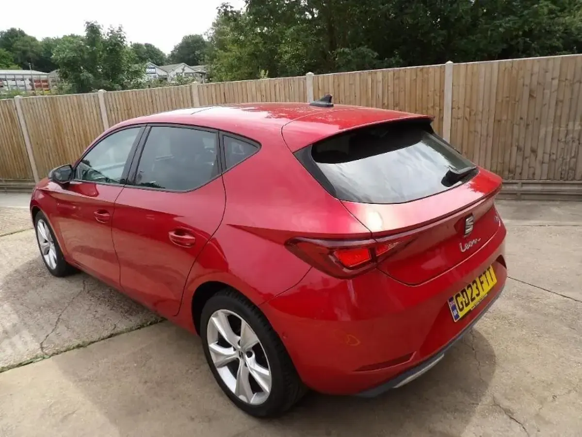 Used Seat Leon FR 108 HP (79 kW) 2023 Red Hatchback