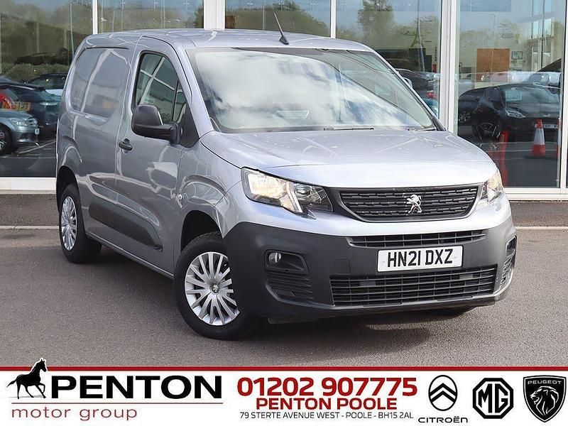 Grey Used 2021 Peugeot Partner S MPV | £9,990 (Fair price) - Image 1/4