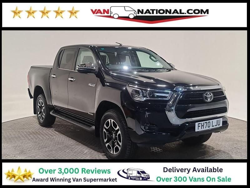 Black Used 2021 Toyota HiLux Pickup | £21,990 (Super price) - Image 1/3