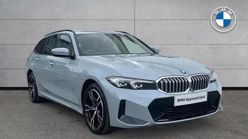 Grey Used 2025 BMW 330e M Sport Estate | £37,790 (Super price) - Image 1/4
