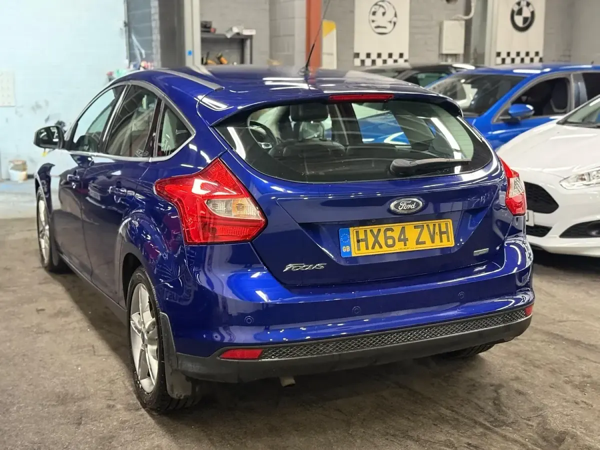 Used Ford Focus Titanium X 125 HP (91 kW) 2014 Blue Hatchback