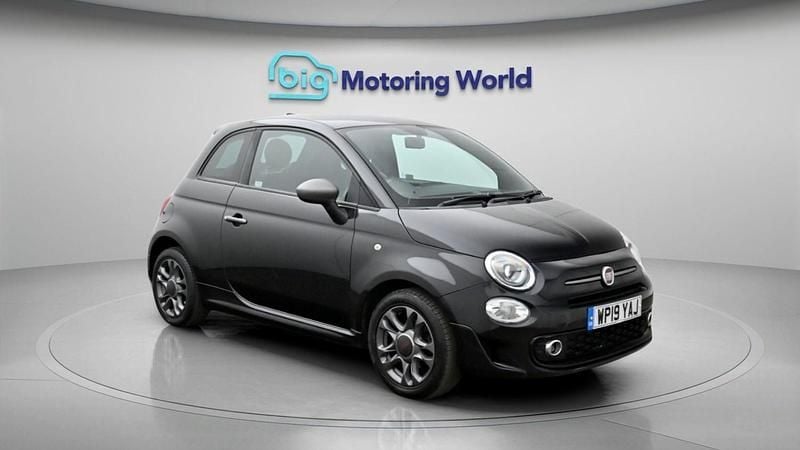 Used Fiat 500S S 2019 Black Hatchback