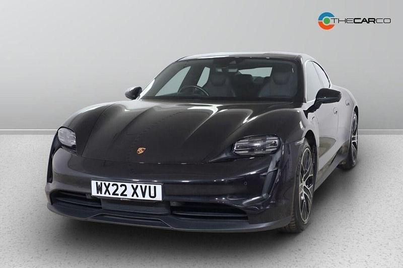 Used Porsche Taycan Performance Package 11 kW (15 HP) 2022 Black Sedan