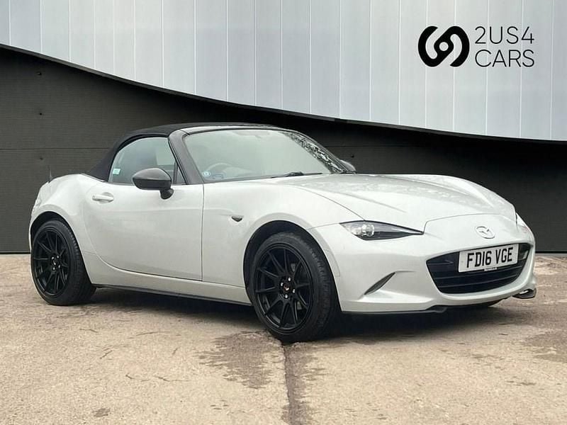 Used Mazda MX5 131 HP (96 kW) 2016 Silver Cabriolet