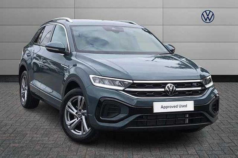 Blue Used 2025 VW T-Roc R-line SUV | £27,990 (Fair price) - Image 1/4