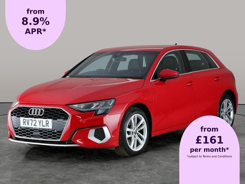 Red Used 2022 Audi A3 Sportback e-tron Sport Sedan | £12,854 (Fair price) - Image 1/1
