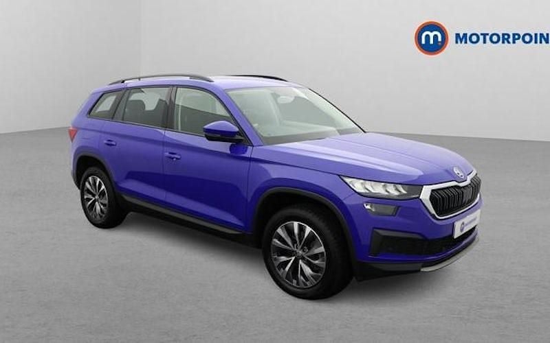 Used Skoda Kodiaq SE Drive 150 HP (110 kW) 2023 Blue SUV