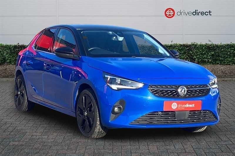 Used Vauxhall Corsa-e Elite 100 kW (136 HP) 2020 Blue Hatchback