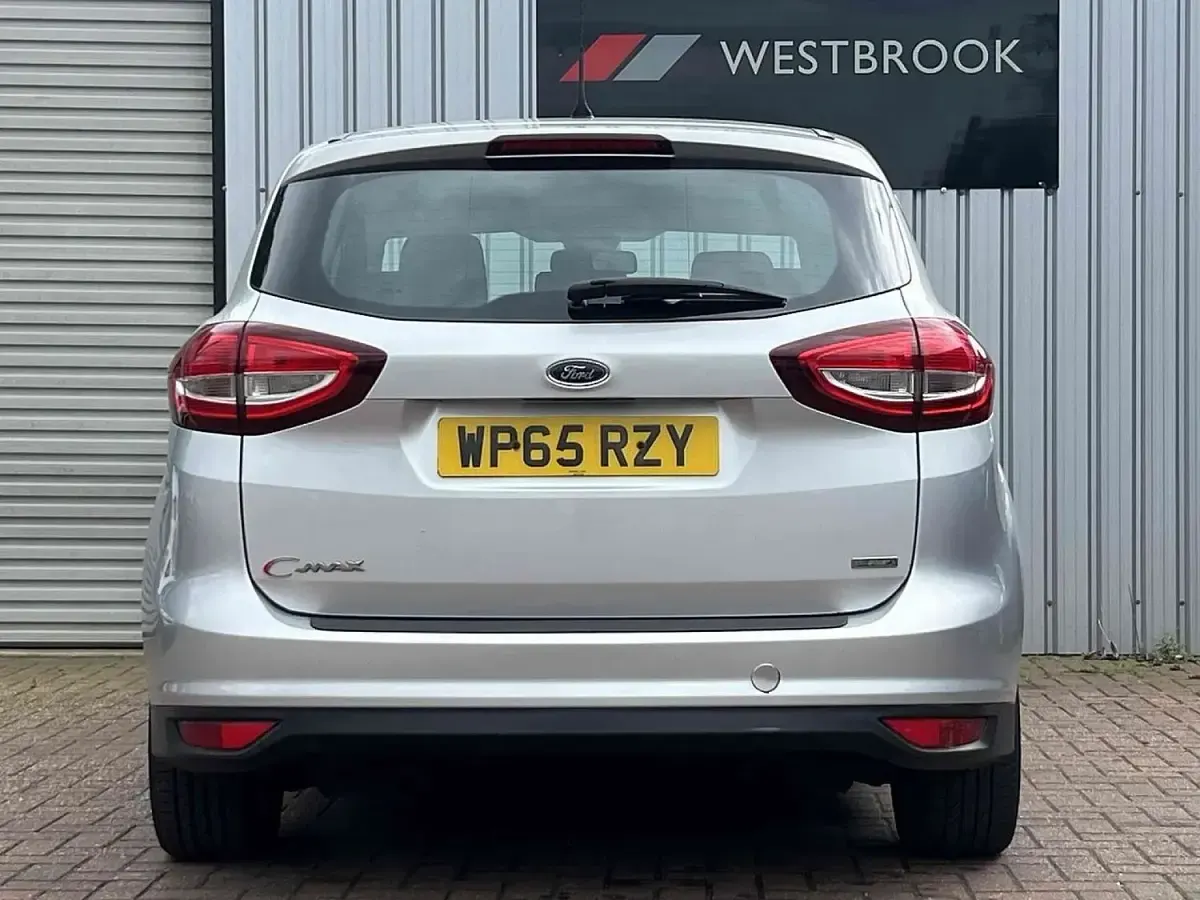 Used Ford C-MAX Titanium 125 HP (91 kW) 2015 Silver MPV