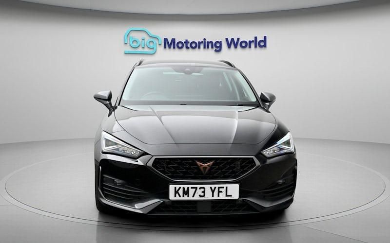 Used Cupra Leon 150 HP (110 kW) 2023 Black Estate