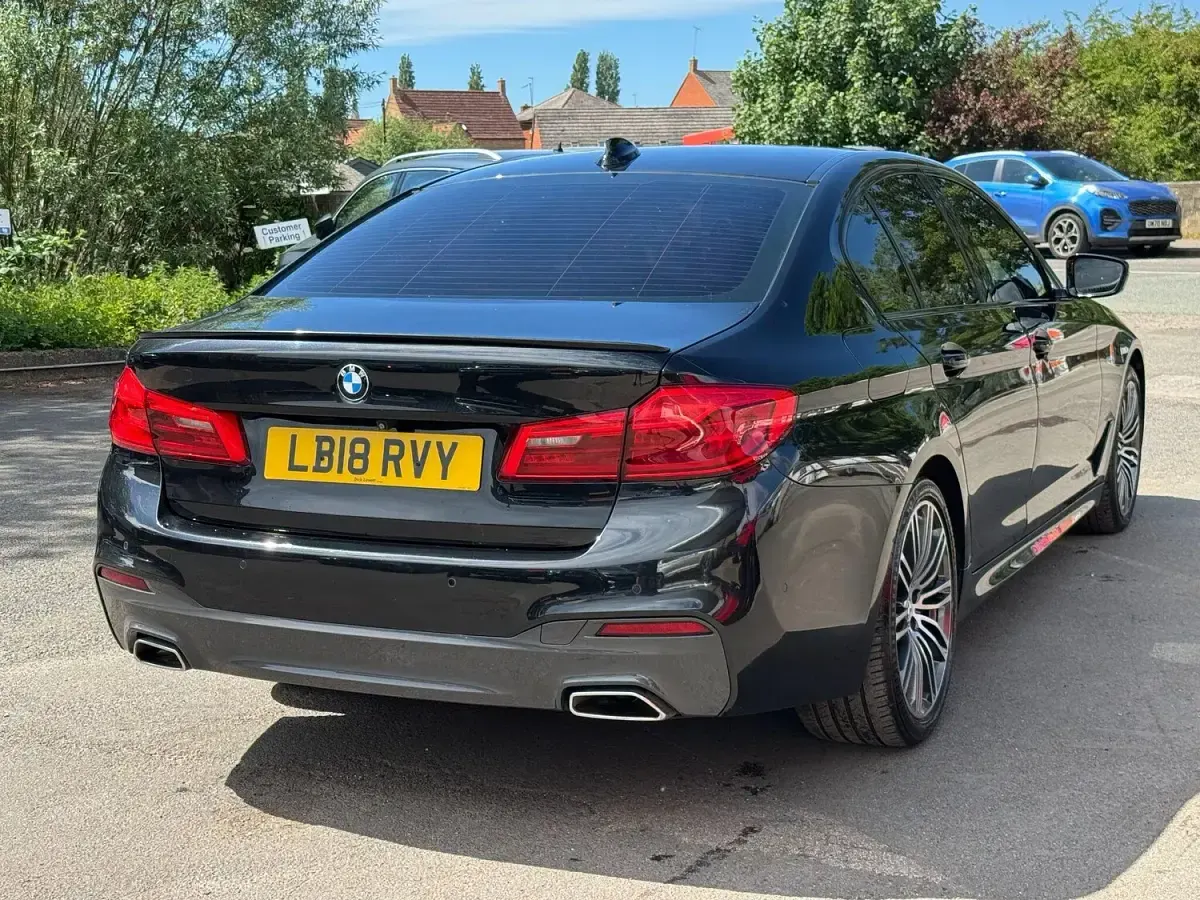 Used BMW 520 M Sport 2018 Black Sedan