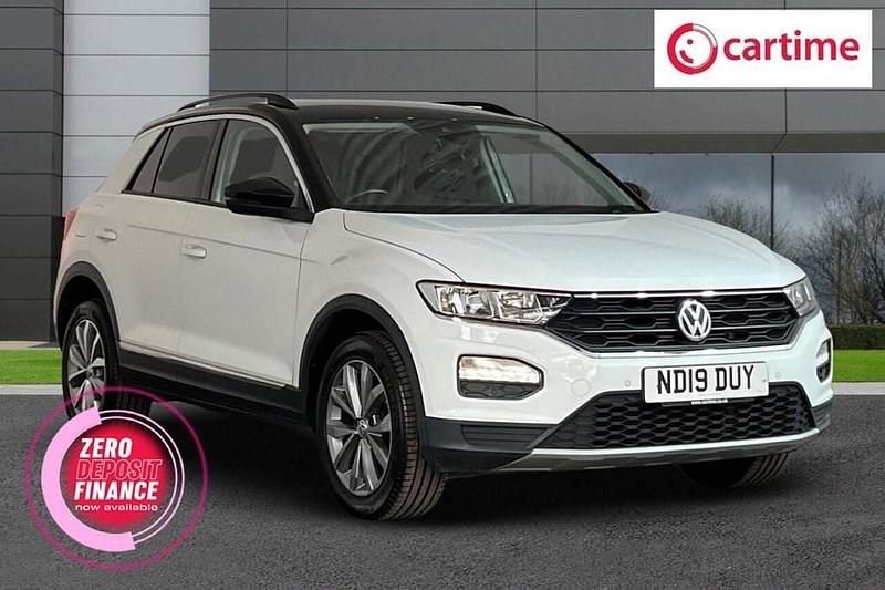 White Used 2019 VW T-Roc Design SUV | £13,029 (Good price) - Image 1/4