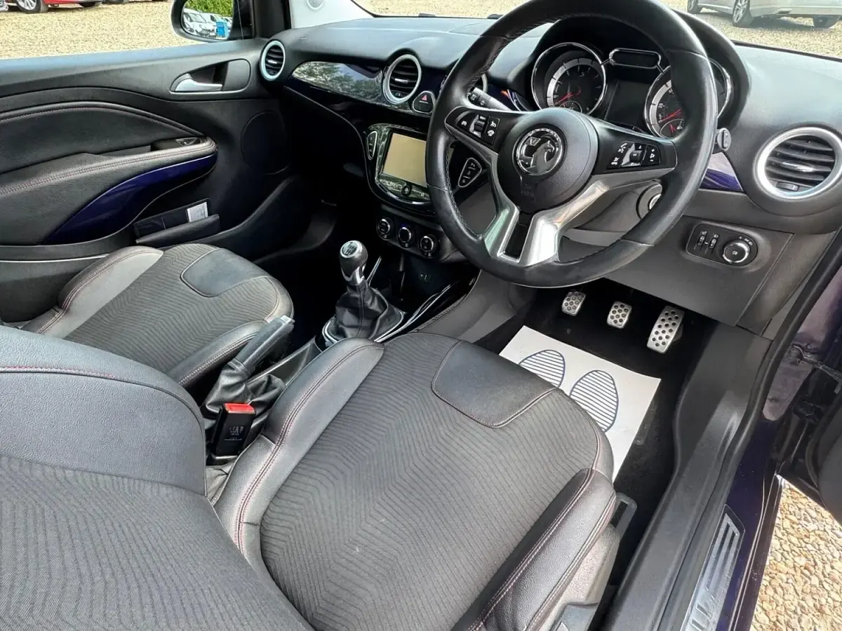 Used Vauxhall Adam Slam 2015 Blue Hatchback