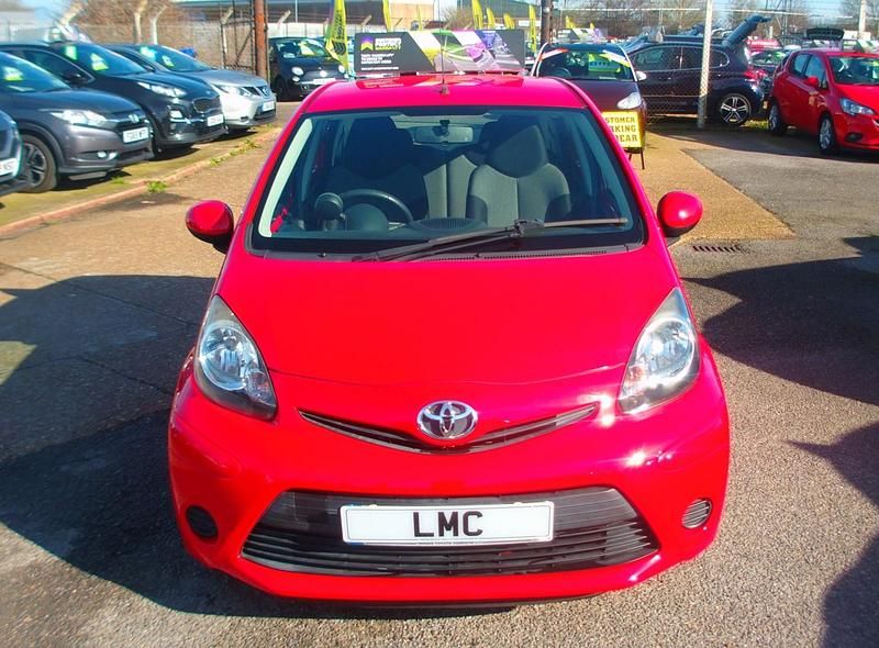 Used Toyota Aygo 2014 Red Hatchback