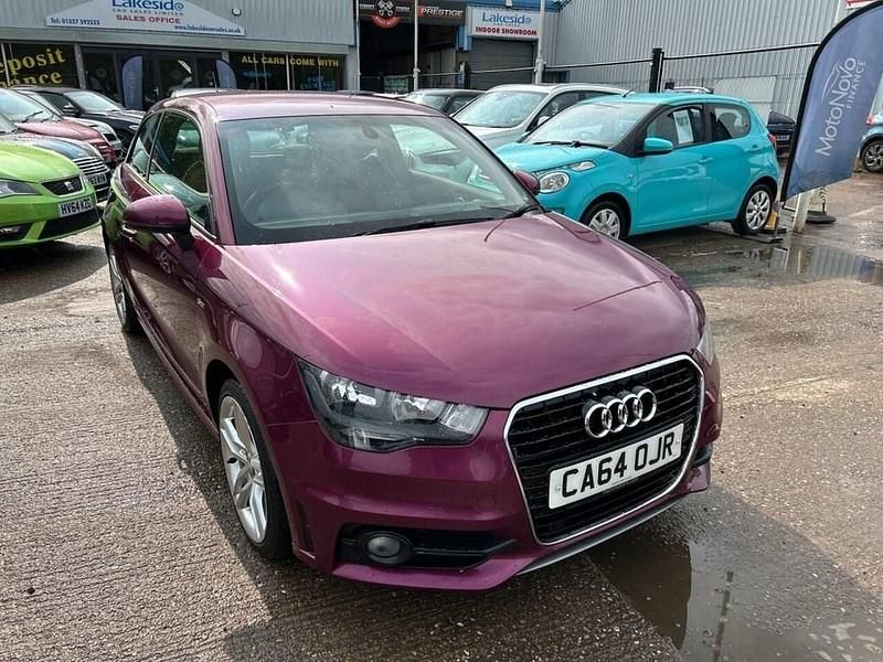 Red Used 2015 Audi A1 S-Line Hatchback | £9,999 (Fair price) - Image 1/4