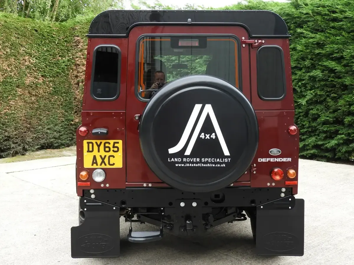 Used Land Rover Defender Landmark 2015 Red Hatchback