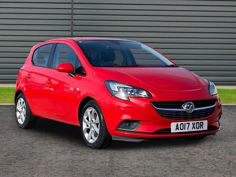 Used Vauxhall Corsa 90 HP (66 kW) 2017 Red Hatchback