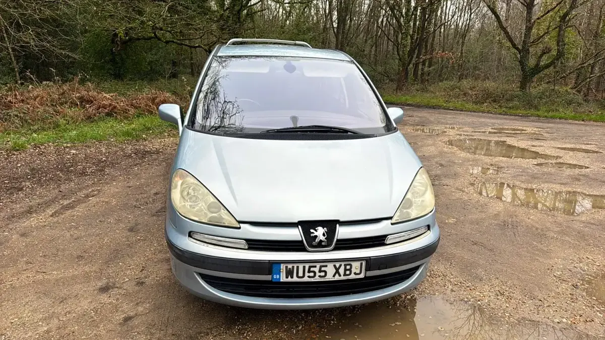Używany Peugeot 807 2005 Srebrny Minivan