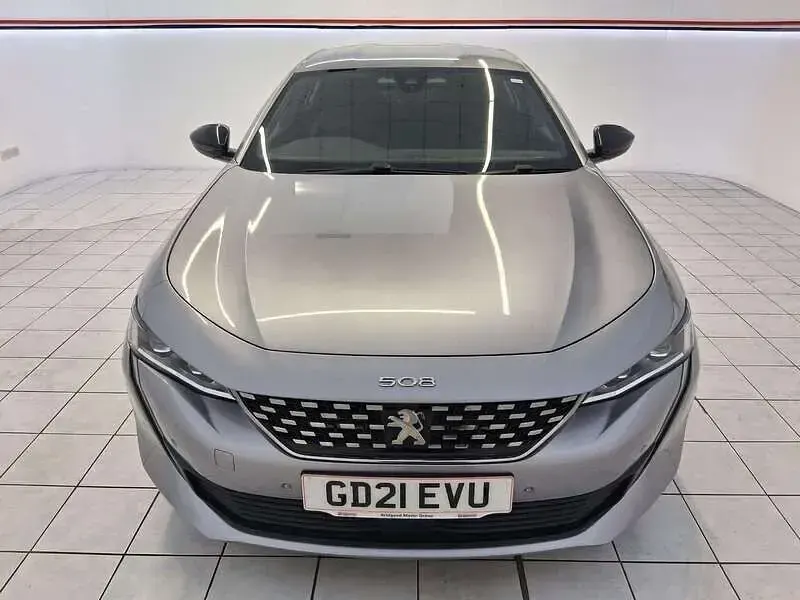 Used Peugeot 508 GT-line 131 HP (96 kW) 2021 Grey Hatchback